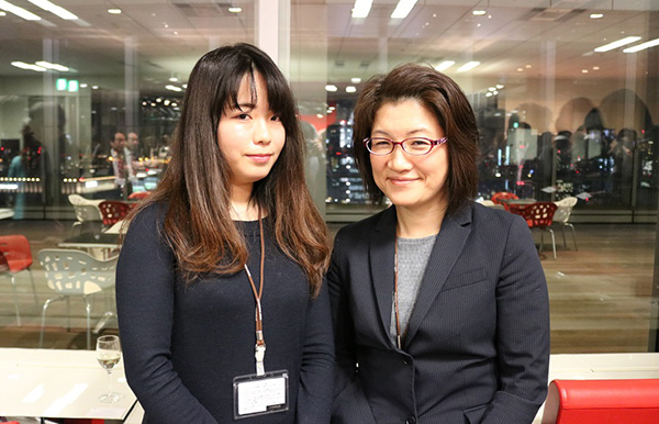 前田さん(左)と生田さん(右)