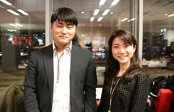 清水さん(左)と岡田さん(右)