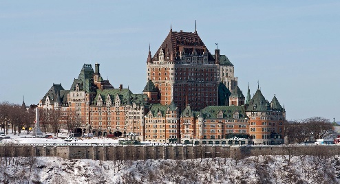 Château Frontenac　ケベック州政府在日事務所提供